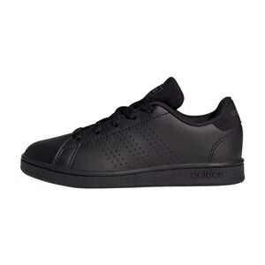Adidas Advantage‎ Big Kids Sz 5.5 Court Lace Shoes Core Black GW6484 NEW